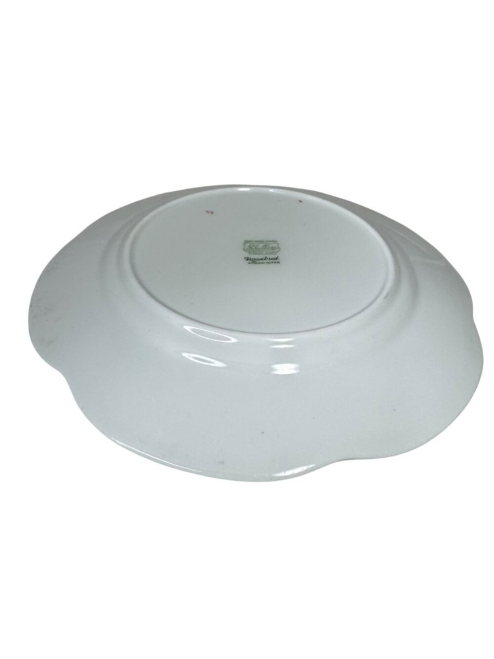 Shelley Bone China Pink Rosebud Pattern Luncheon Plate 13426 England Vtg Floral - Picture 8 of 12